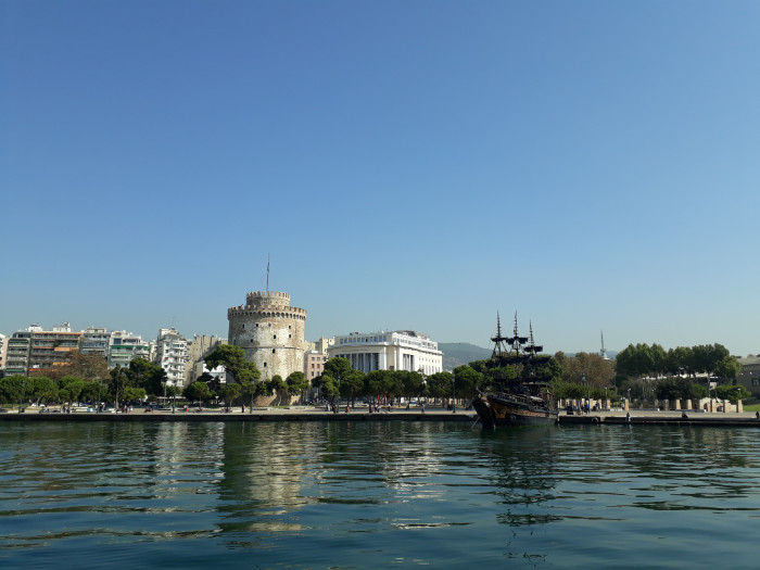 White tower in Thessaloniki