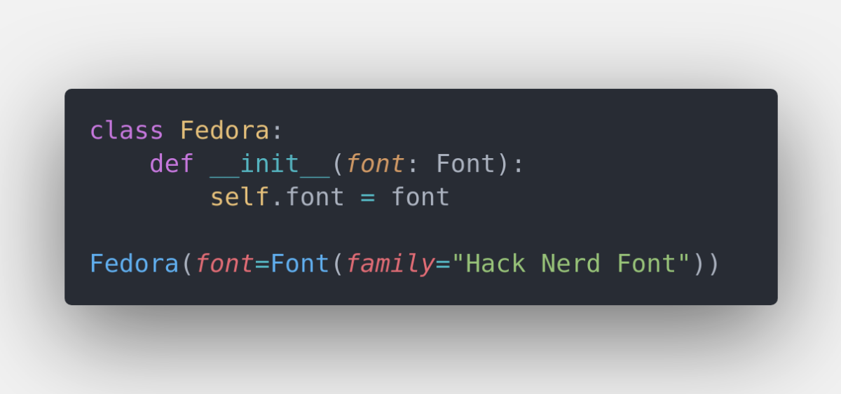 Programming fonts in action